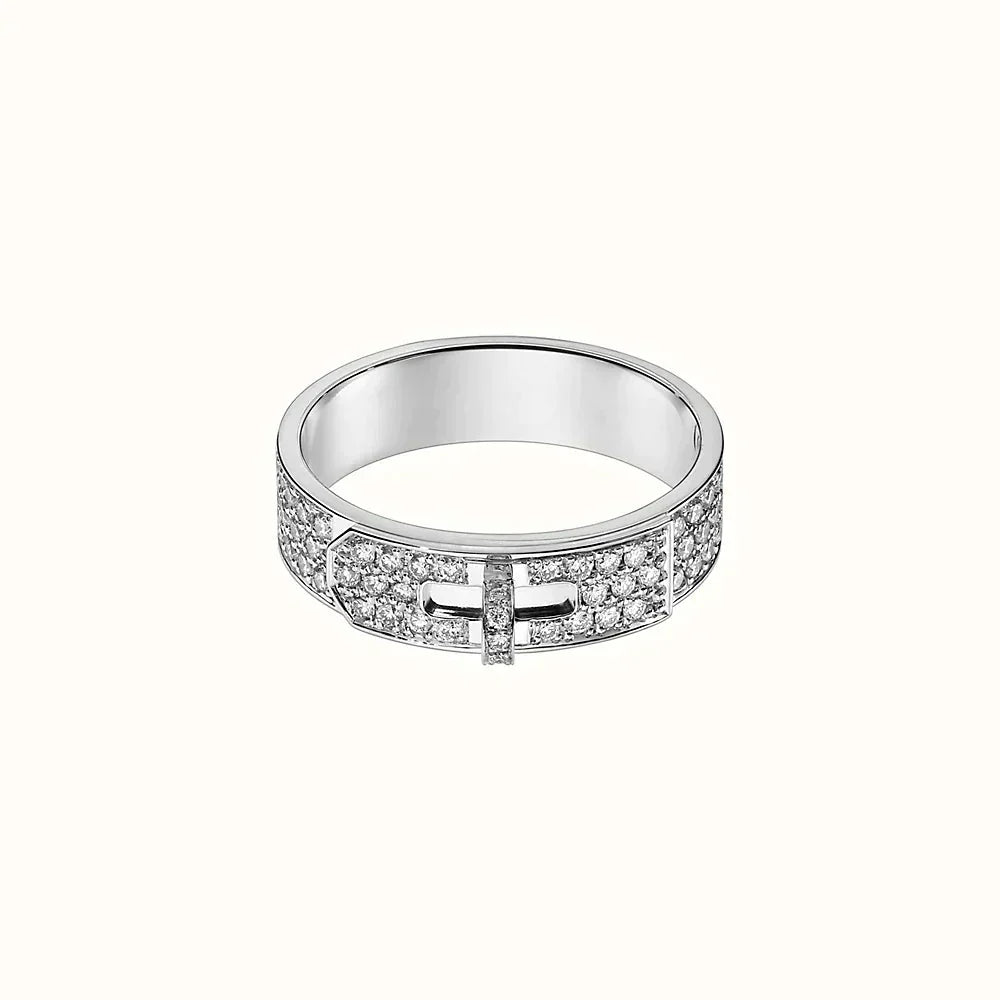[Auream]KELLY SILVER DIAMOND RING