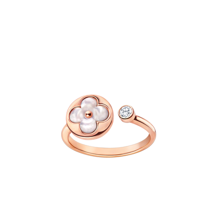 [Auream]SUN 1 DIAMOND PINK MOP RING