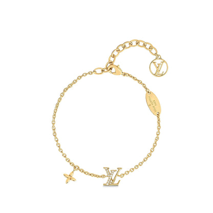 [Auream]LOGO STAR MOTIF GOLD BRACELET