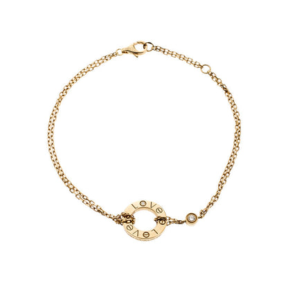 [Auream]LOVE BRACELET 2 DIAMOND