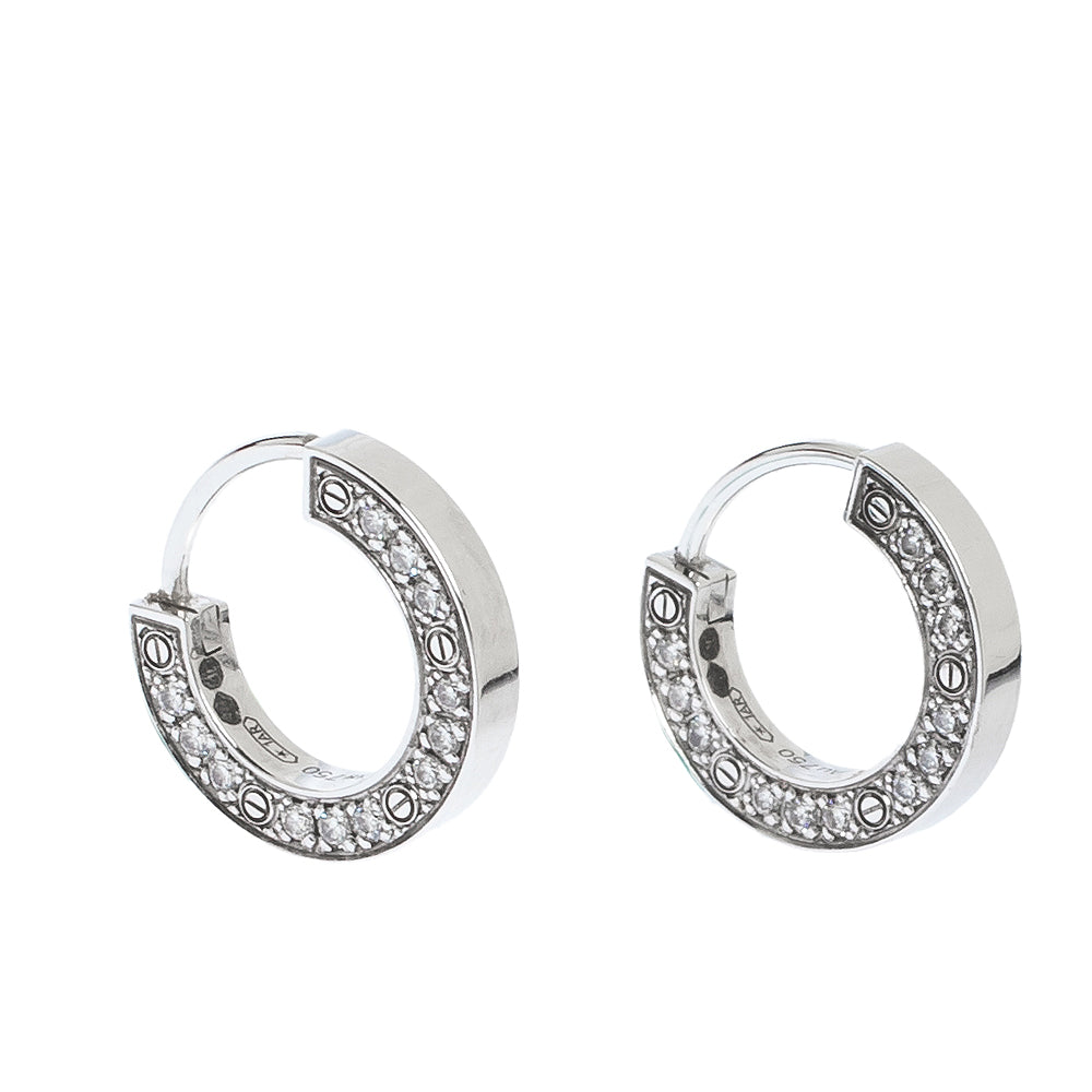 [Auream]LOVE DIAMOND EARRINGS