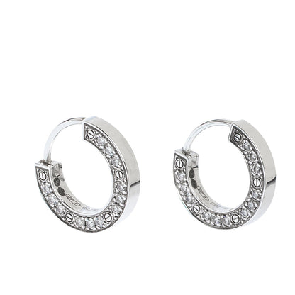 [Auream]LOVE DIAMOND EARRINGS