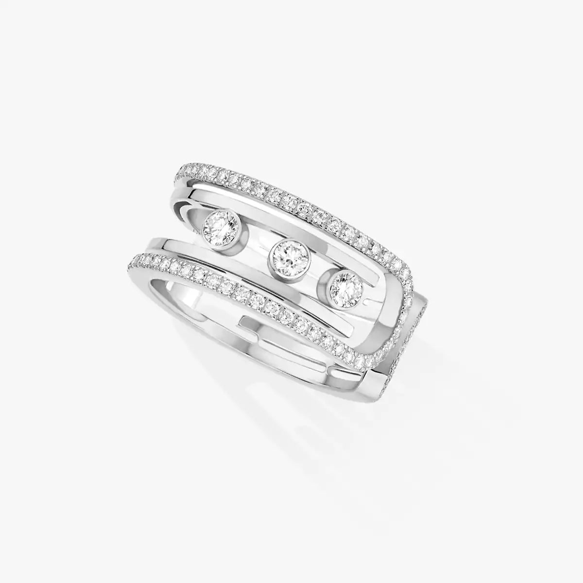 [Auream]Move 10th Diamond Ring in Gold