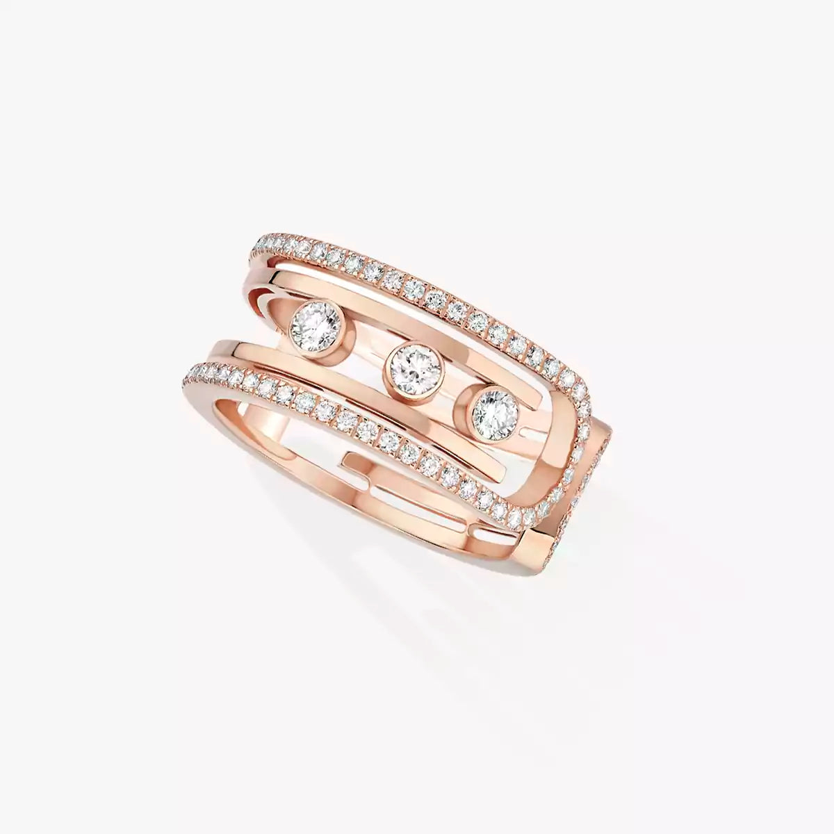 [Auream]Move 10th Diamond Ring in Gold