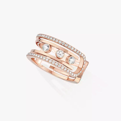 [Auream]Move 10th Diamond Ring in Gold