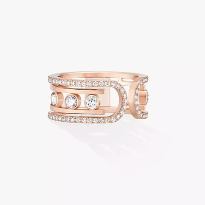 [Auream]Move 10th Diamond Ring in Gold