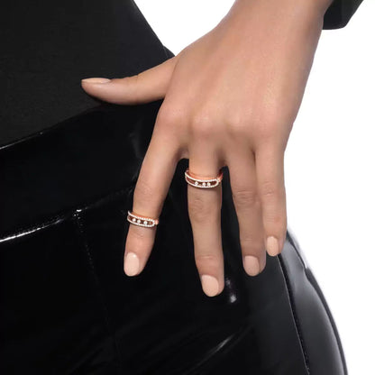 [Auream] Baby Move Gold Diamond Pave_ Ring
