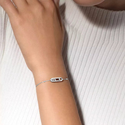 [Auream]Baby Move Diamond Bracelet