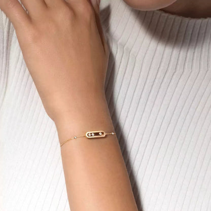 [Auream]Baby Move Diamond Bracelet