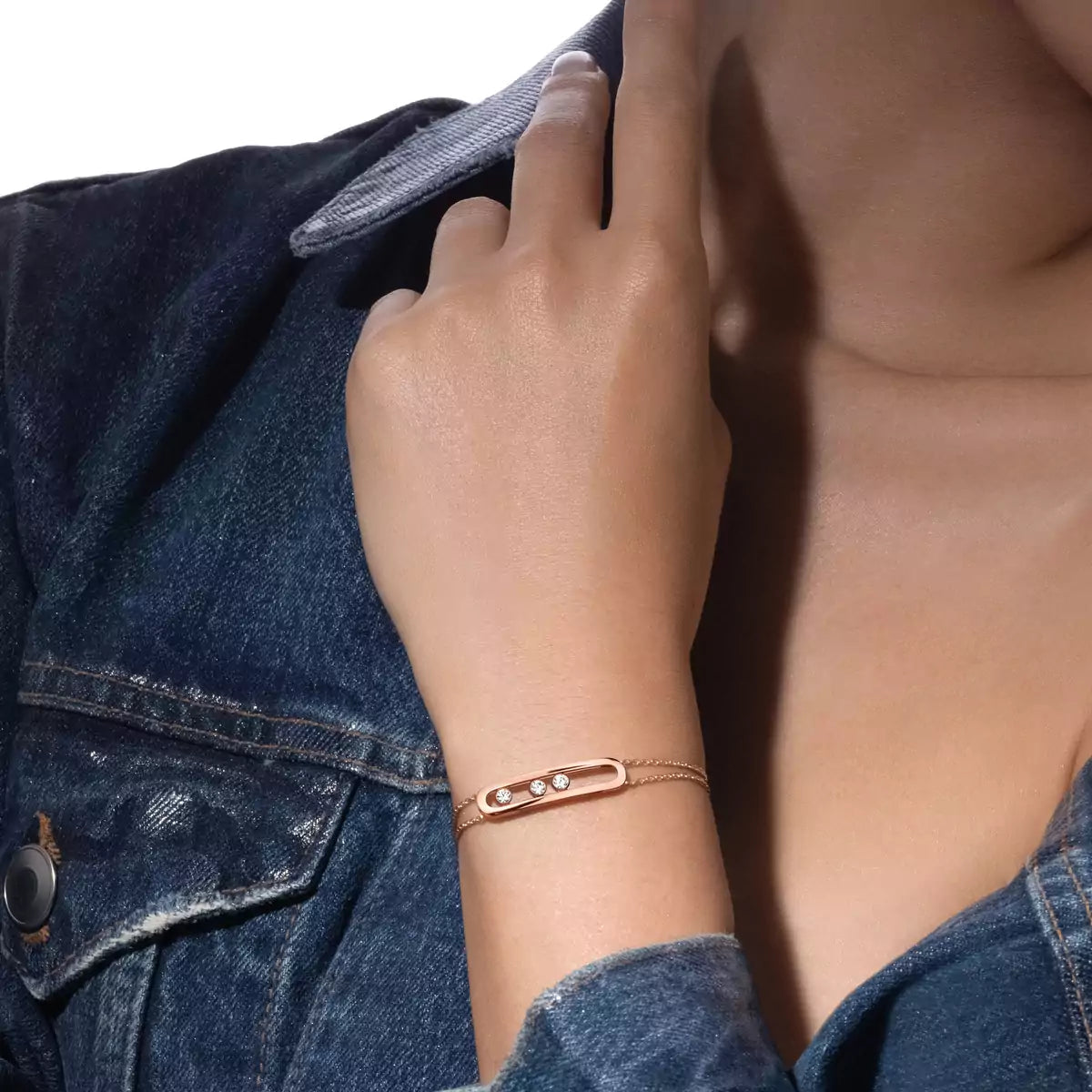 [Auream]Demo Eye Diamond Bracelet