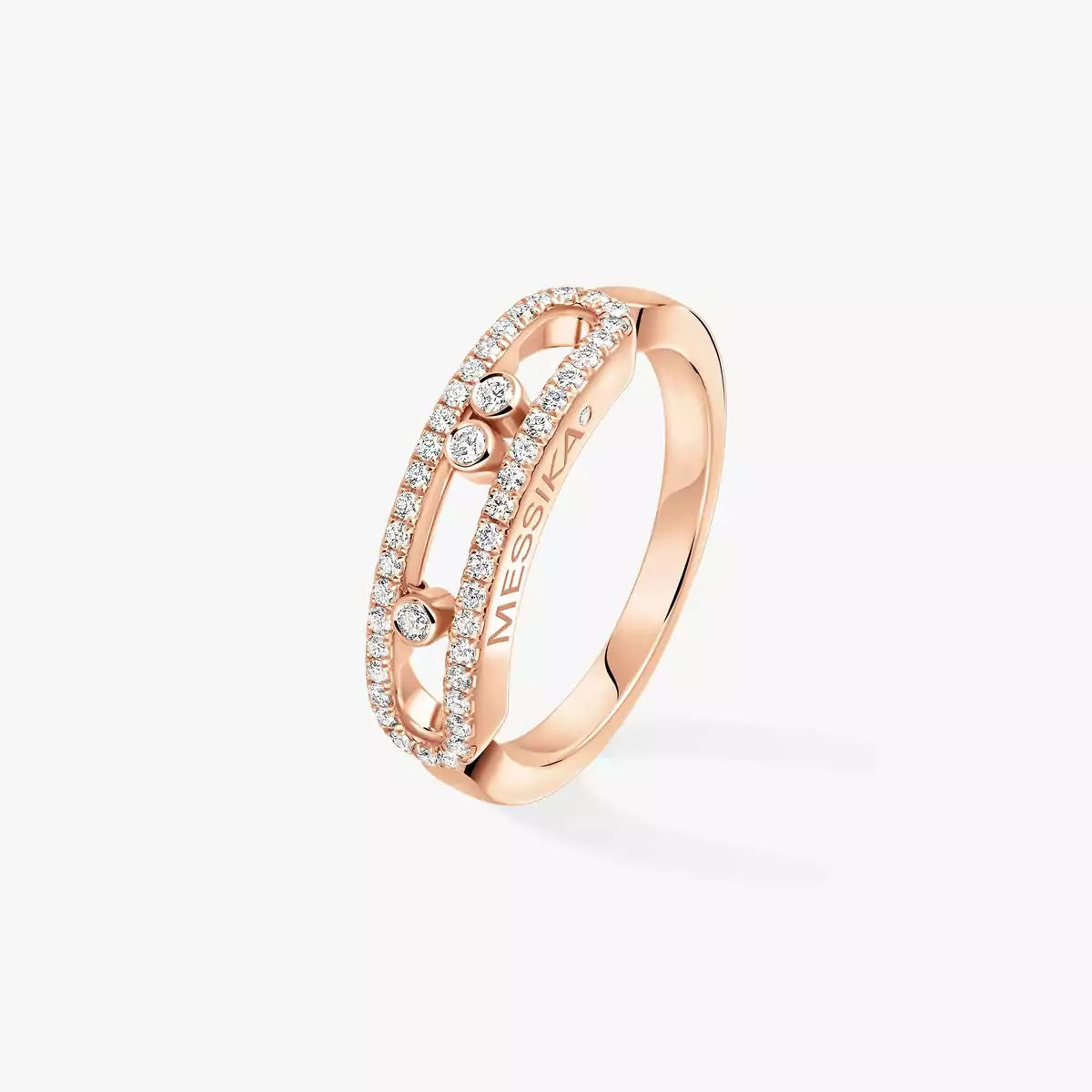 [Auream] Baby Move Gold Diamond Pave_ Ring