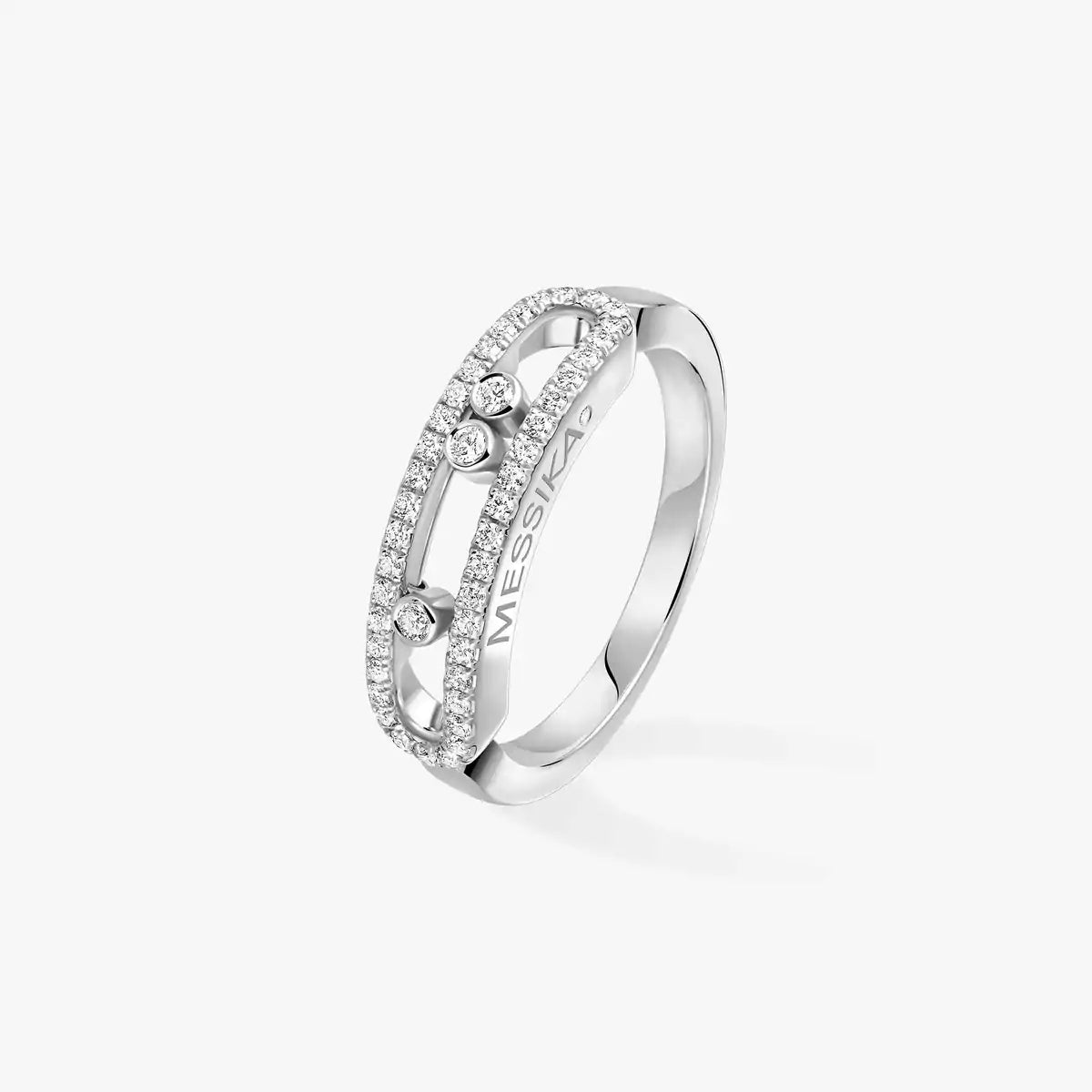[Auream] Baby Move Gold Diamond Pave_ Ring