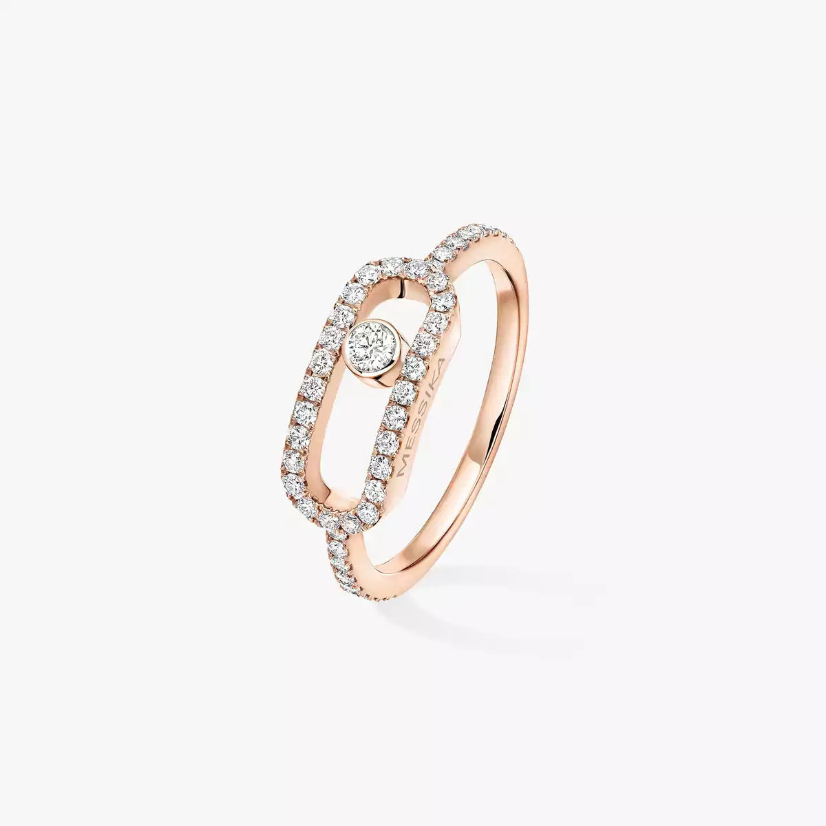 [Auream]Move Uno Diamond Ring in Gold