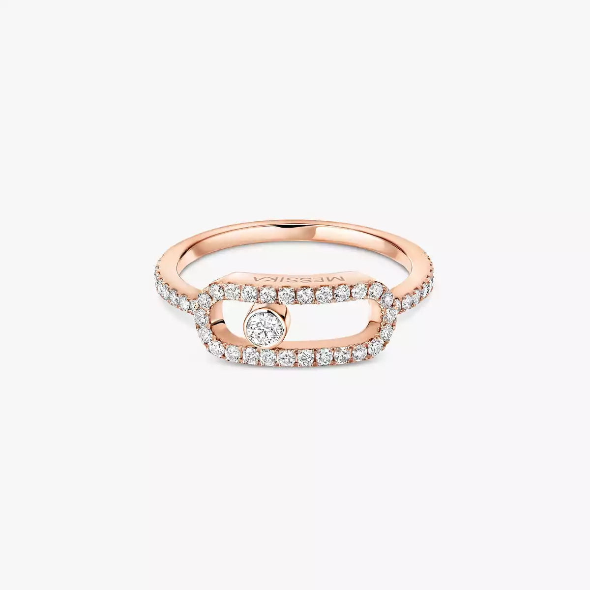 [Auream]Move Uno Diamond Ring in Gold