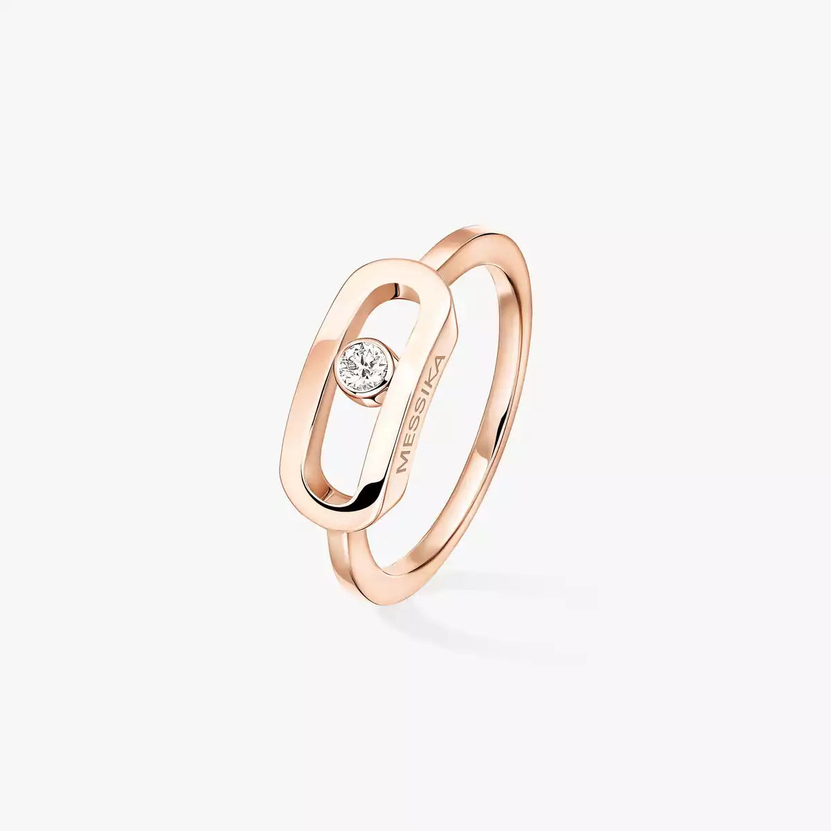[Auream]Move Uno Diamond Ring in Gold