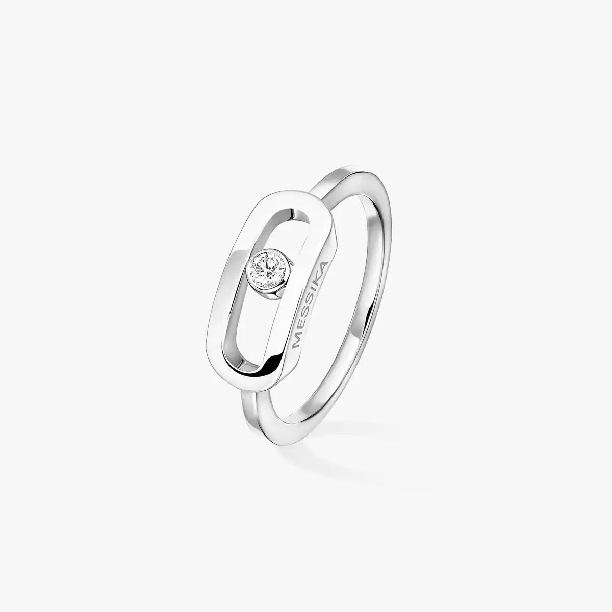 [Auream]Move Uno Diamond Ring in Gold
