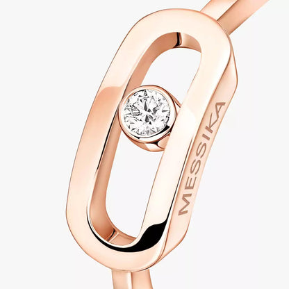 [Auream]Move Uno Diamond Ring in Gold