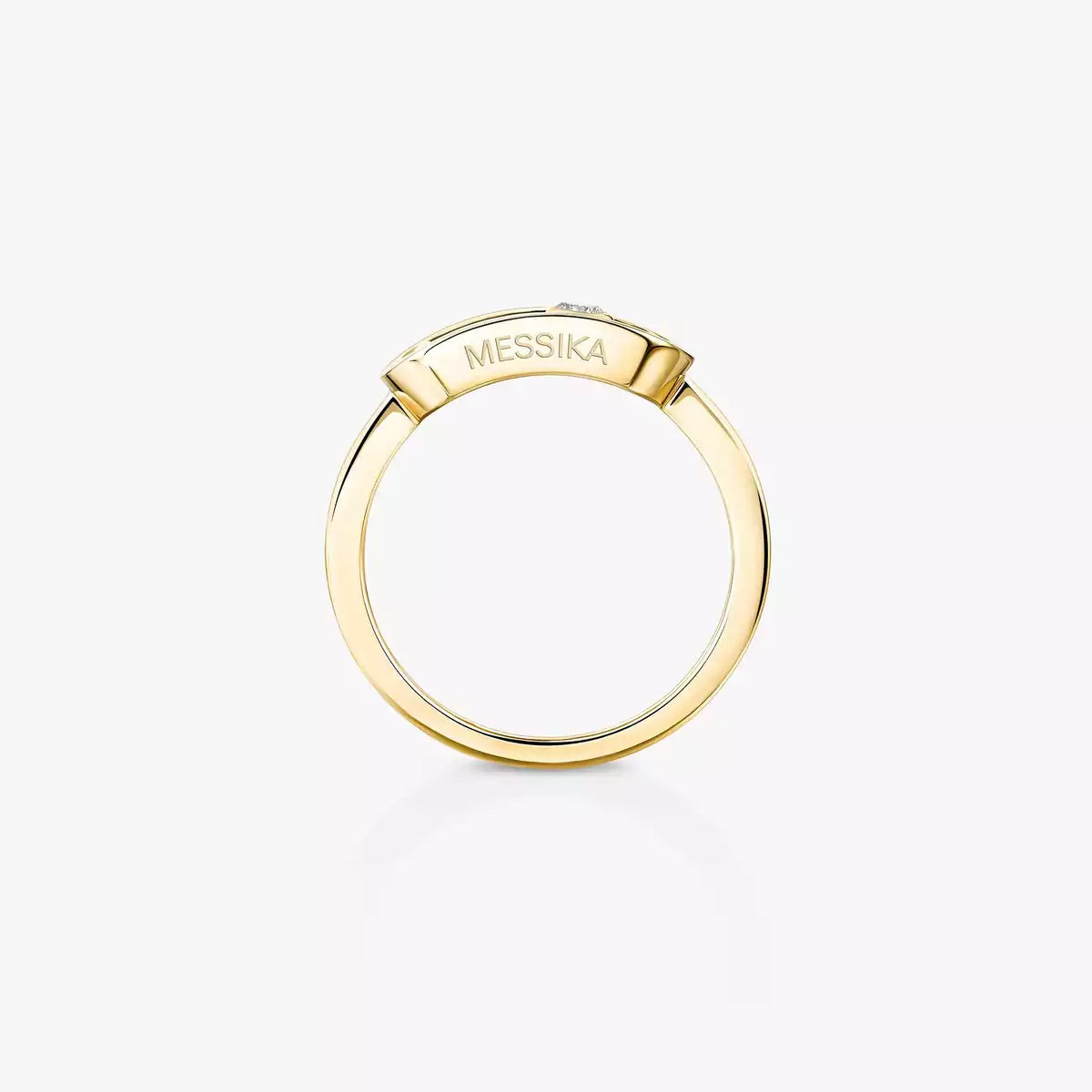 [Auream]Move Uno Diamond Ring in Gold