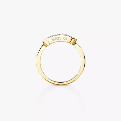 [Auream]Move Uno Diamond Ring in Gold