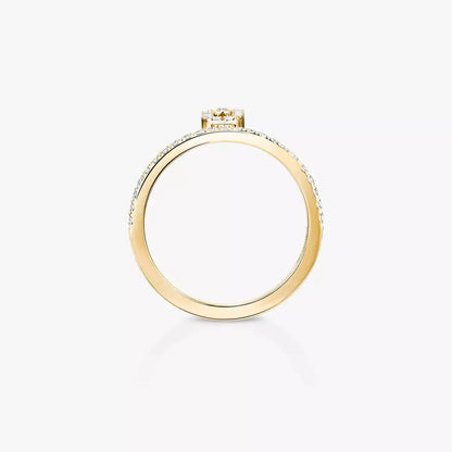 [Auream]Move Uno Diamond Ring