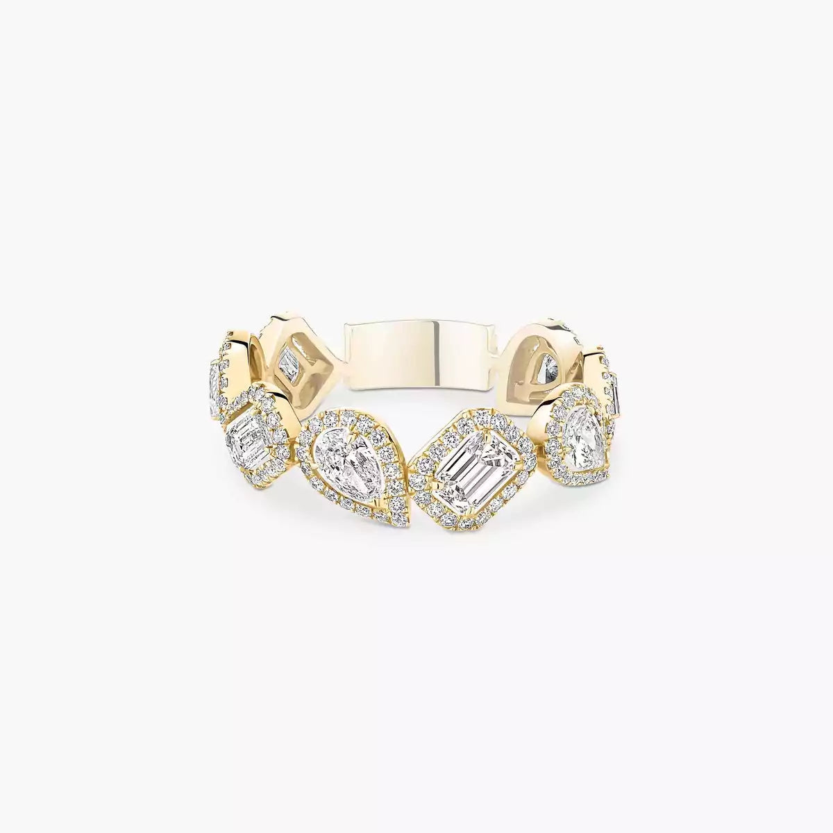 [Auream]Diamond Wedding Ring My Twin