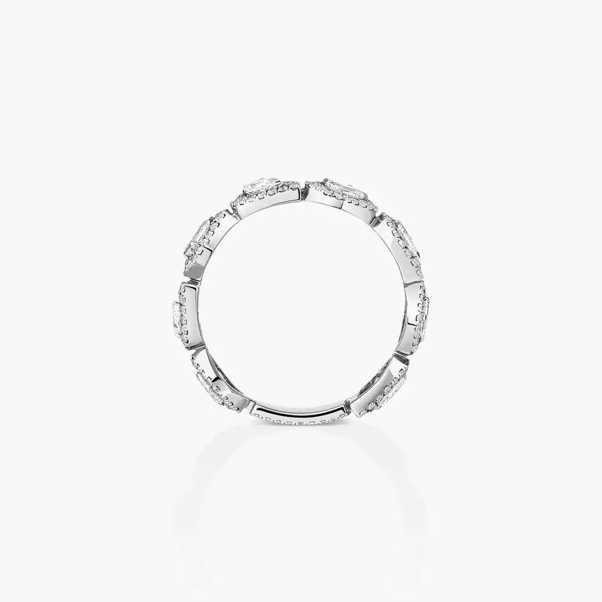 [Auream]Diamond Wedding Ring My Twin