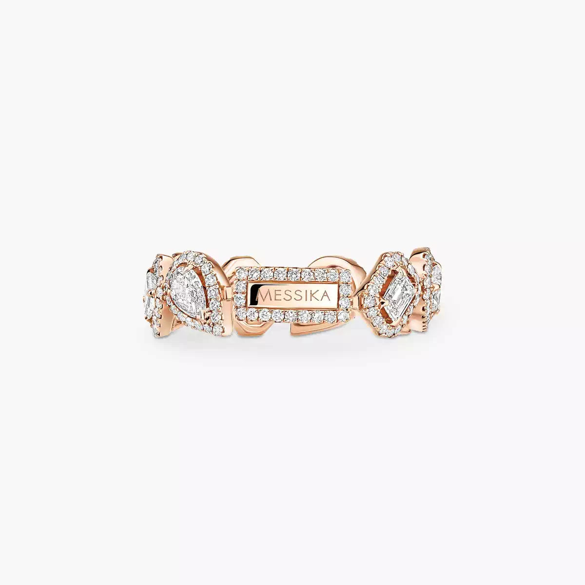 [Auream]Diamond Wedding Ring My Twin