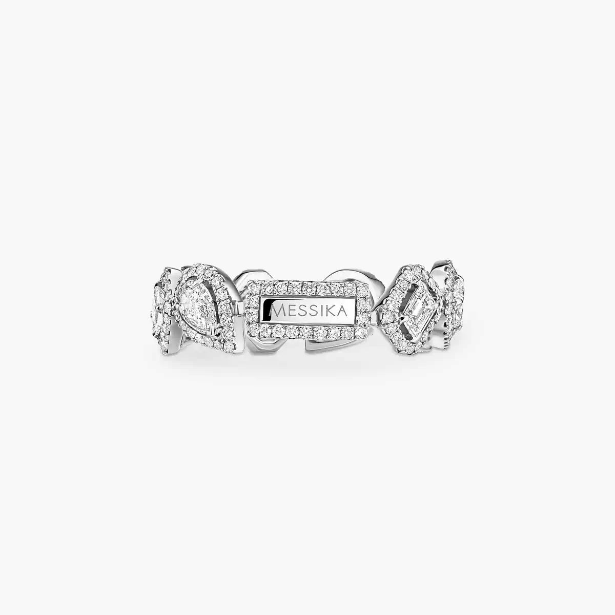 [Auream]Diamond Wedding Ring My Twin