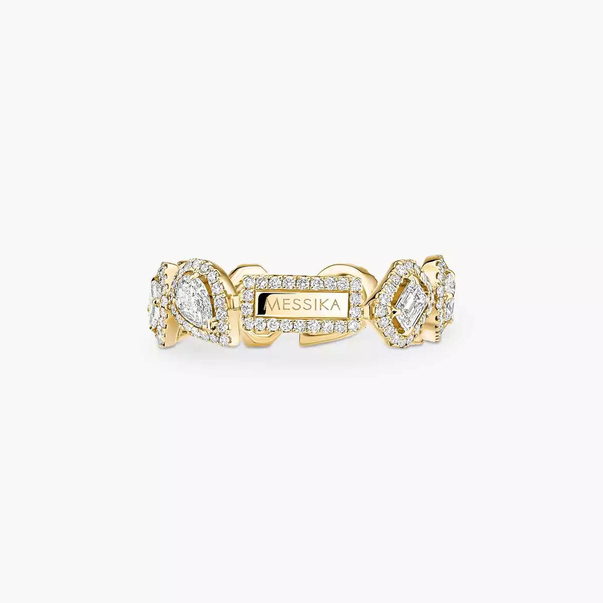 [Auream]Diamond Wedding Ring My Twin