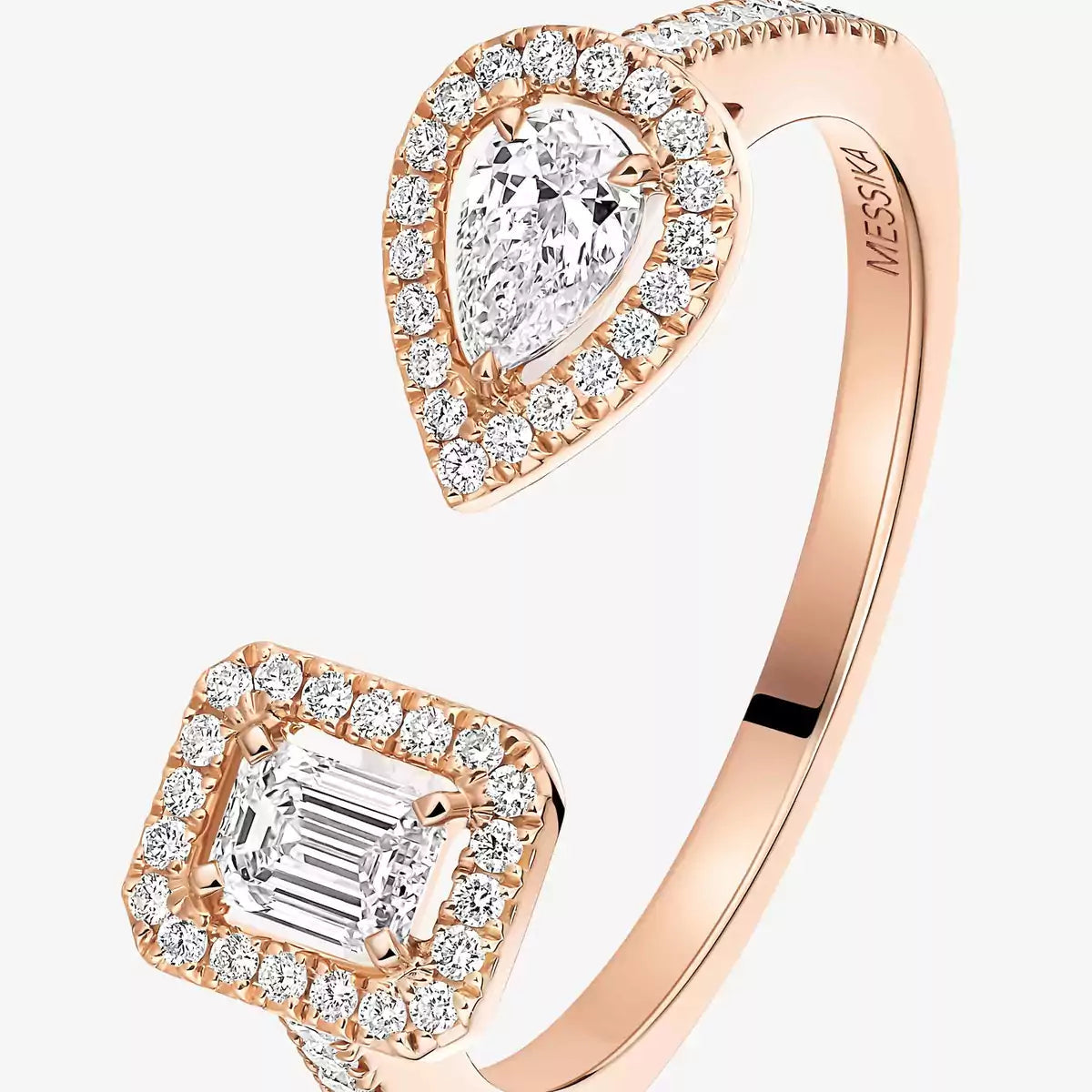 [Auream]My Twin Toi Gold Diamond Ring