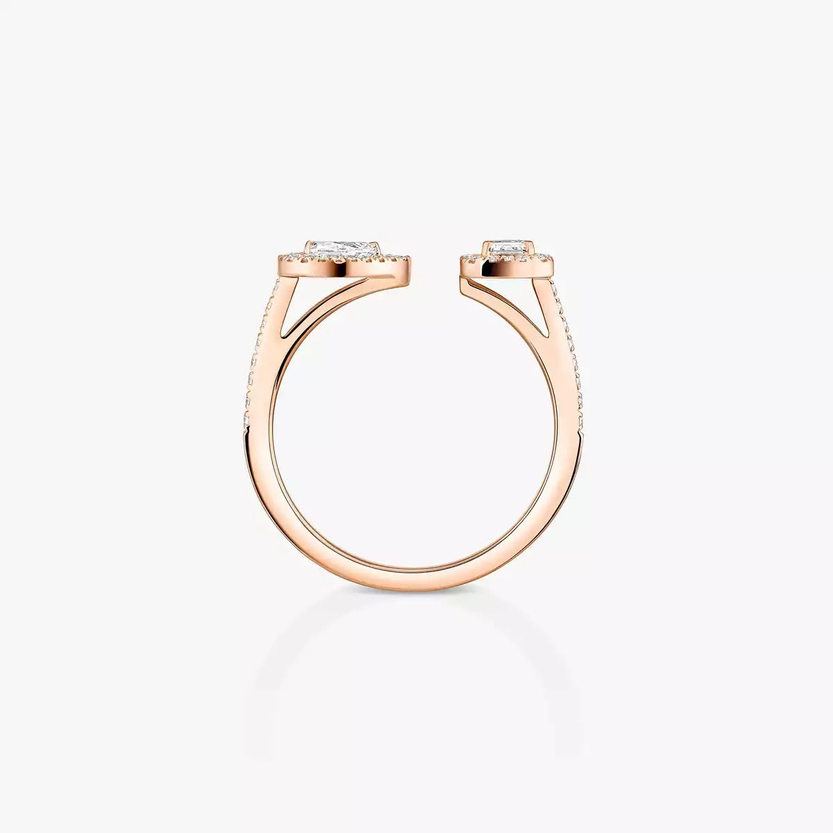 [Auream]My Twin Toi Gold Diamond Ring