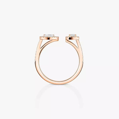 [Auream]My Twin Toi Gold Diamond Ring