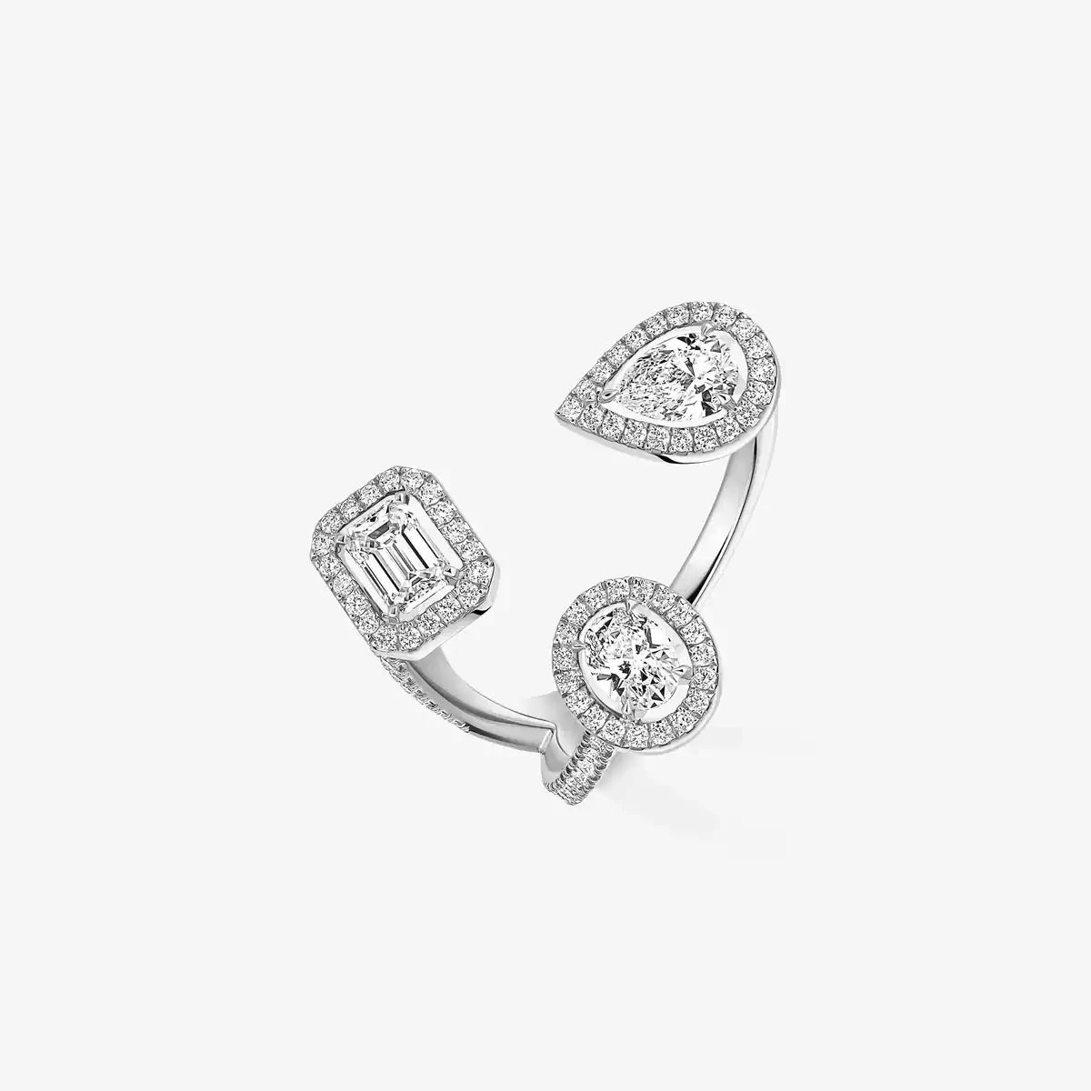 [[Auream] Diamond Ring 0,25ct My Twin Trilogy