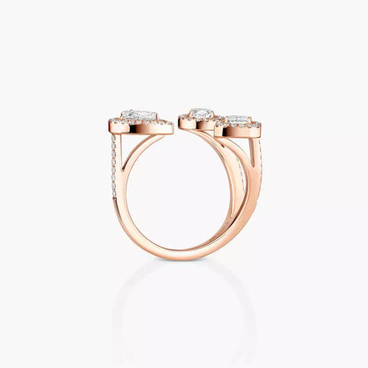 [[Auream] Diamond Ring 0,25ct My Twin Trilogy