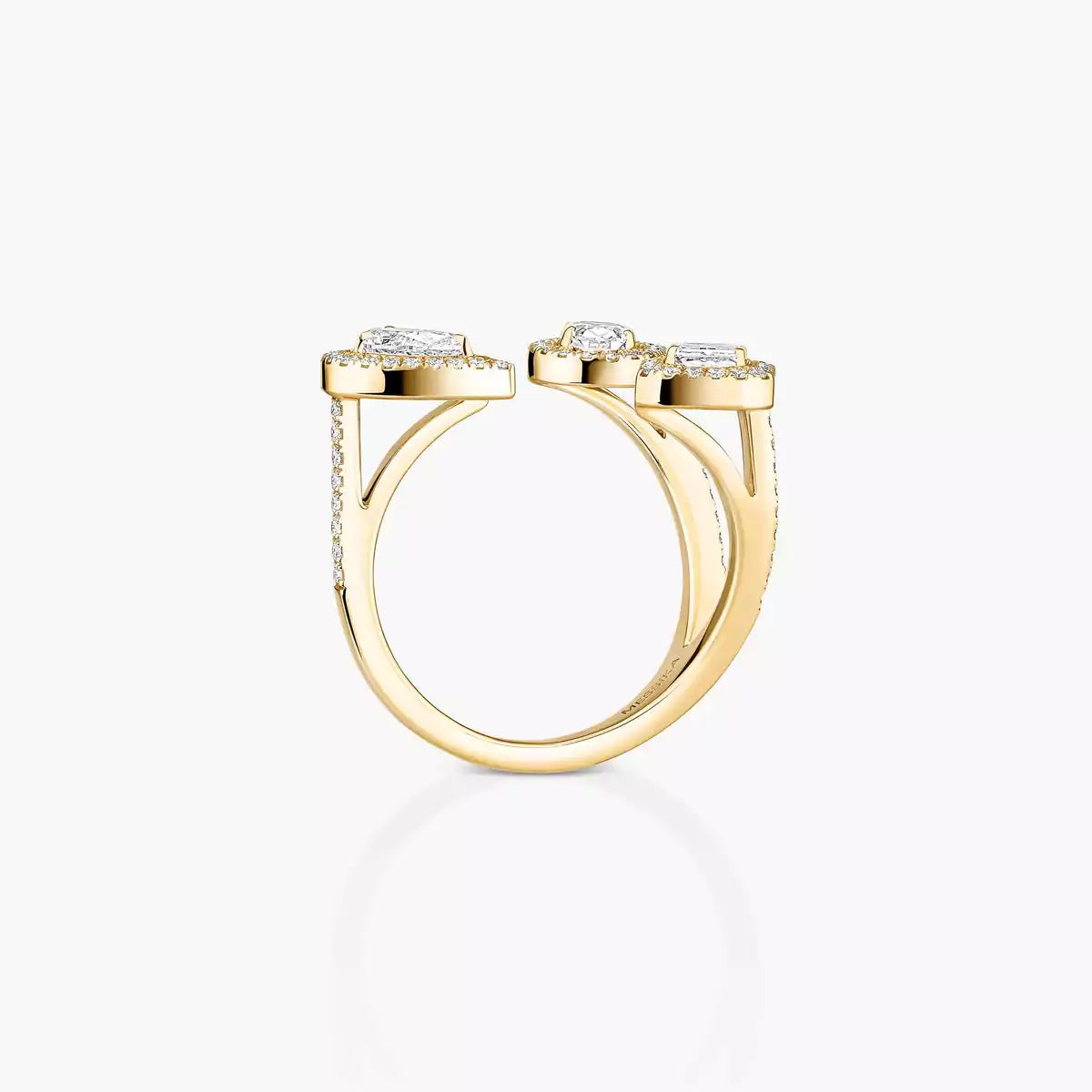 [[Auream] Diamond Ring 0,25ct My Twin Trilogy