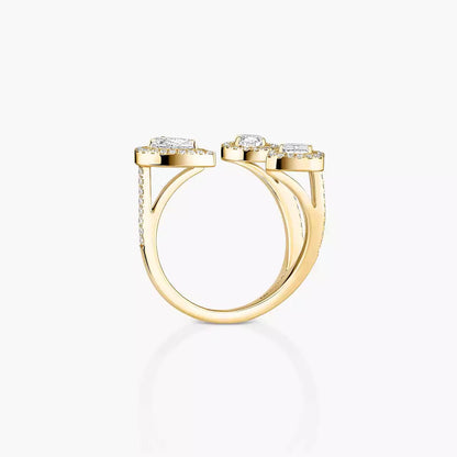 [[Auream] Diamond Ring 0,25ct My Twin Trilogy