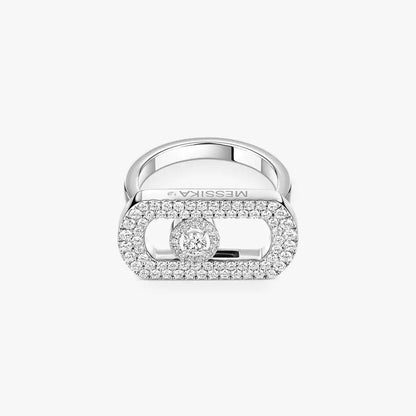 [Auream]So Move Pave_-Set Diamond Ring