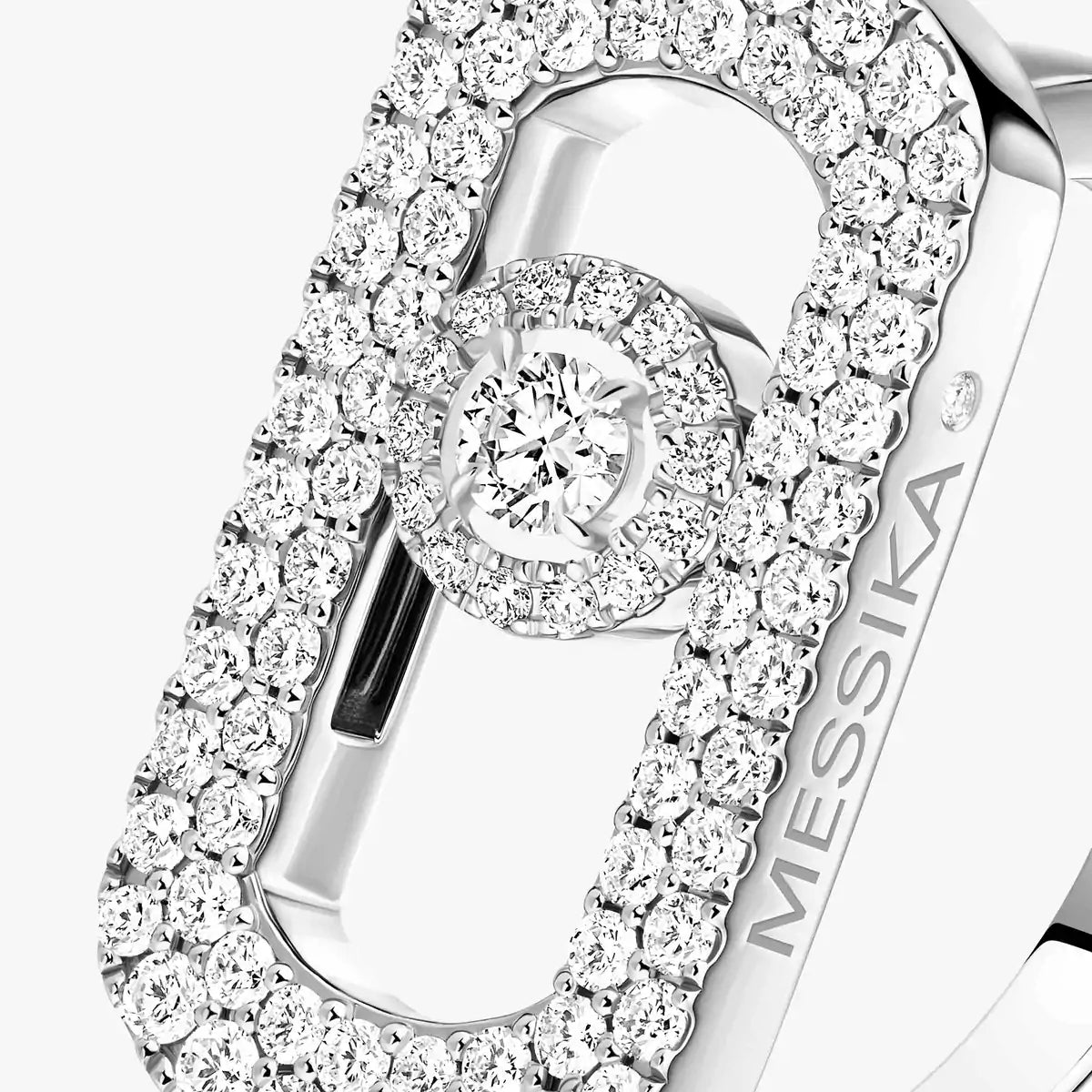 [Auream]So Move Pave_-Set Diamond Ring