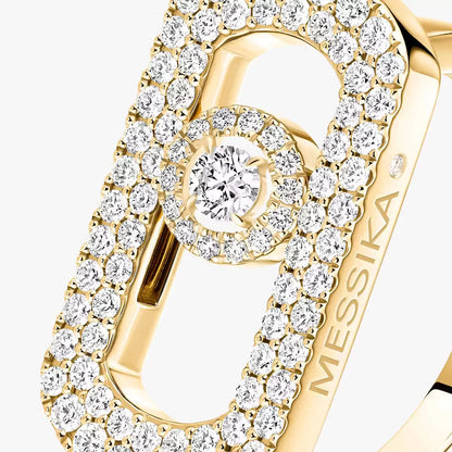 [Auream]So Move Pave_-Set Diamond Ring