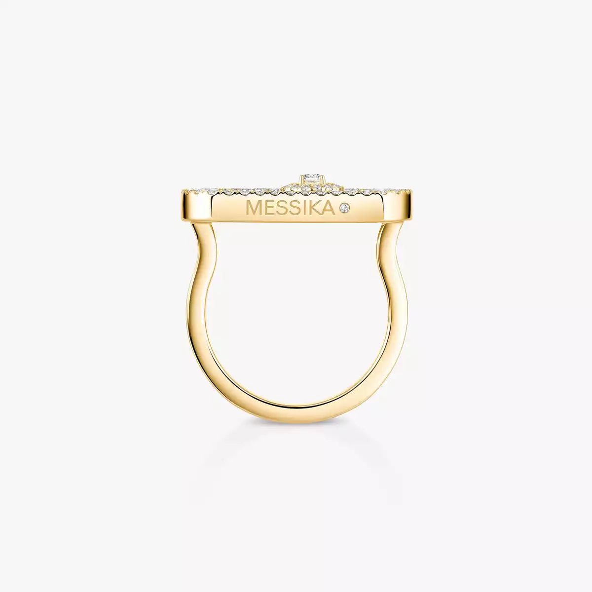 [Auream]So Move Pave_-Set Diamond Ring