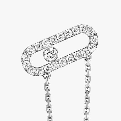 [Auream]Move Uno Diamond Earrings
