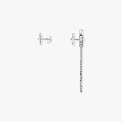 [Auream]Move Uno Diamond Earrings
