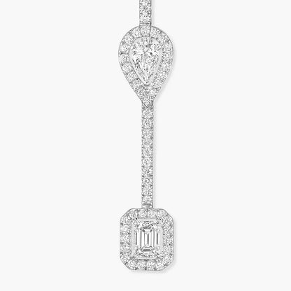 [Auream]Diamond Drop Earrings My Twin