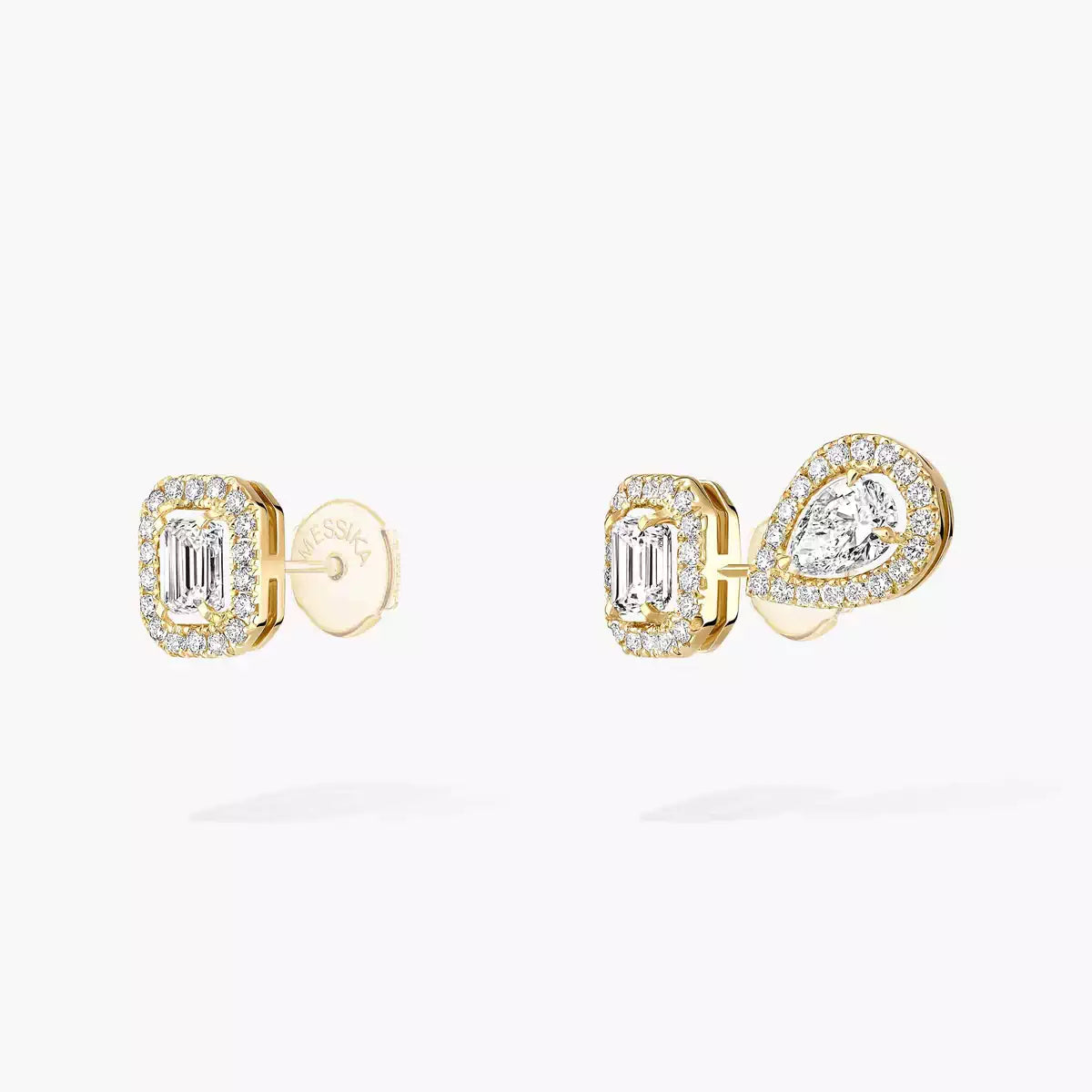 [Auream]Diamond Earrings 0,10ct My Twin 1+2