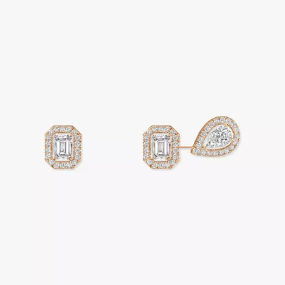 [Auream]Diamond Earrings 0,10ct My Twin 1+2
