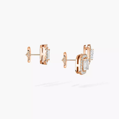 [Auream]Diamond Earrings 0,10ct My Twin 1+2