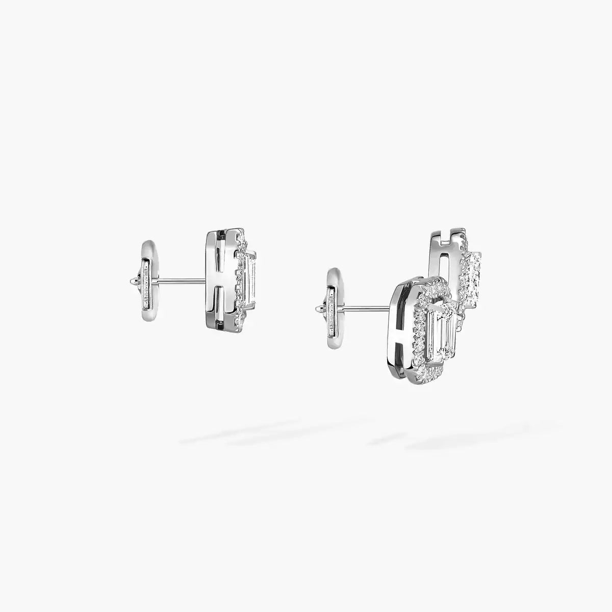 [Auream]Diamond Earrings 0,10ct My Twin 1+2