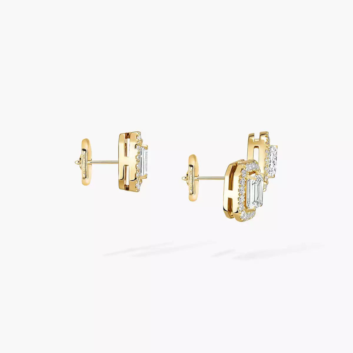 [Auream]Diamond Earrings 0,10ct My Twin 1+2