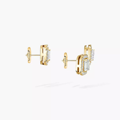 [Auream]Diamond Earrings 0,10ct My Twin 1+2