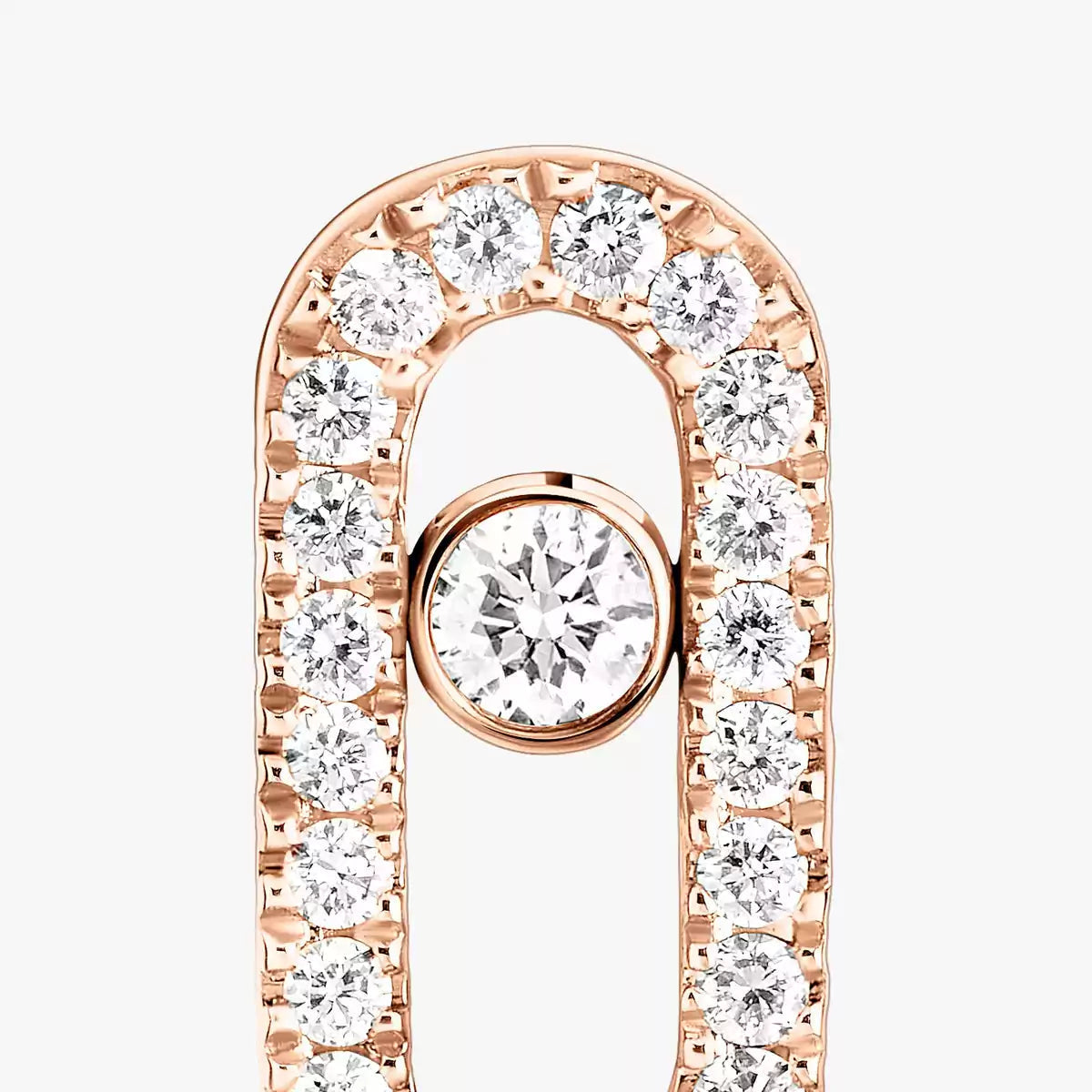 [Auream]Move Uno Diamond Earrings